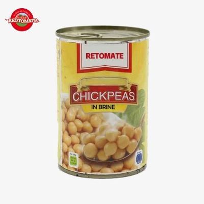 Salty Canned Chickpeas In Brine 850g Delightful Savory Flavor OEM