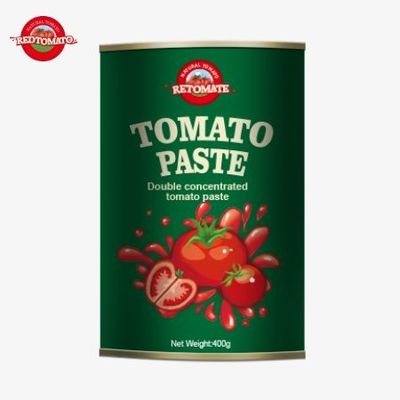 400g Tomato Paste Is Certified Compliant With ISO HACCP  BRC, And FDA Standards