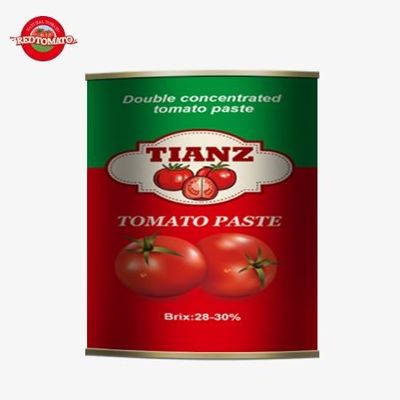 3kg Canned Tomato Paste Sauce With 28-30% Brix At Factory'S Best Price