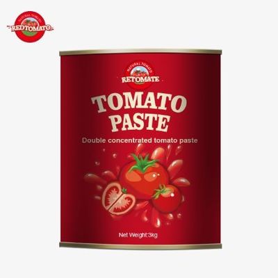 Our 3kg Canned Tomato Paste Meets Production Standards Set By ISO HACCP BRC And FDA