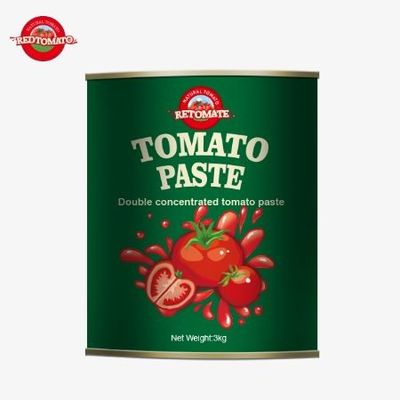 Our 3kg Canned Tomato Paste Meets Production Standards Set By ISO HACCP BRC And FDA