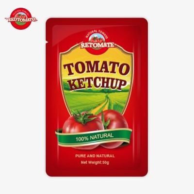 Factory Custom 50g S Sachet Ketchup To Provide ISO  HACCP FDA Certification Best-Selling World