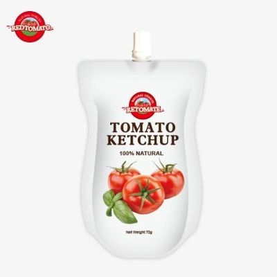 70g Ketchup Sachet With A Pure Natural Flavor Is Factory Price It Meets International Standards