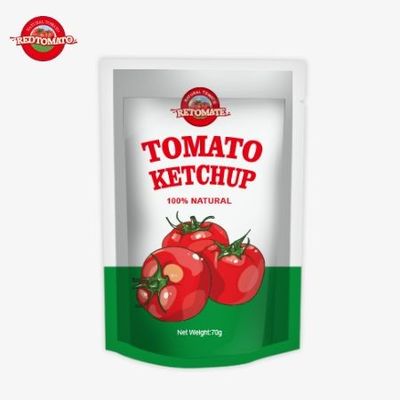 Convenient 70g Sachets Ketchup Meeting International Standards Offered At Factory Prices