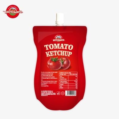 100g Sweet And Sour Natural Ketchup Sachet OEM China Factory Price HACCP FDA Standards
