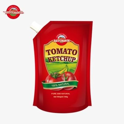 OEM 140g Ketchup Sachets Meeting International Standards At Factory Prices