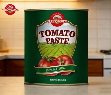 3kg Canned Tomato Paste ISO HACCP BRC & FDA Approved For International Export
