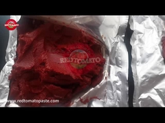 Drum tomato paste sample