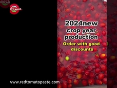 Drum tomato paste sample